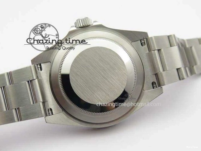 MiroTime 0523 SoftTouch Submariner 16610LV SS Green Metal Bezel JF 1:1 Best Edition Black Dial On SS Bracelet SH 3755